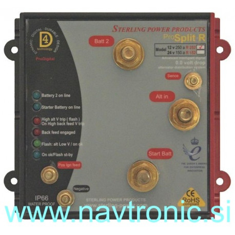 PROSPLIT R - 250A-12V/2 OUTPUTS