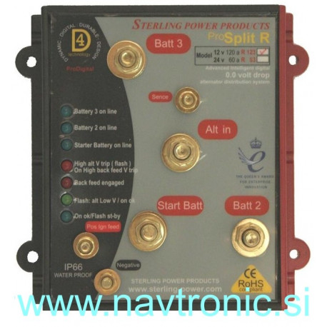 PROSPLIT R - 120A-12V/3 OUTPUTS