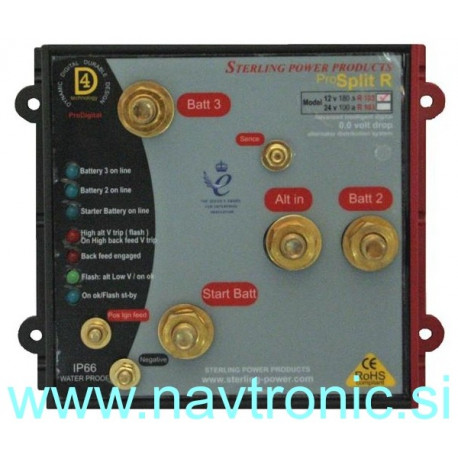PROSPLIT R - 180A-12V/3 OUTPUTS
