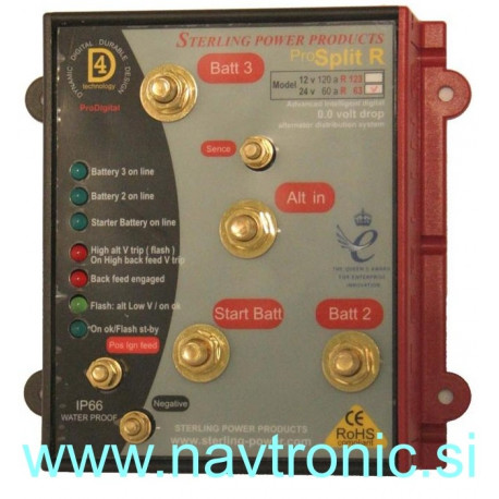 PROSPLIT R - 60A-24V/3 OUTPUTS